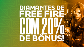Free Fire DESCONTO DE ATÉ R$ 3,00