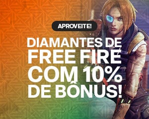 Recarga Jogo Free Fire 2180 Diamantes + 20% Bônus Digital - Gift